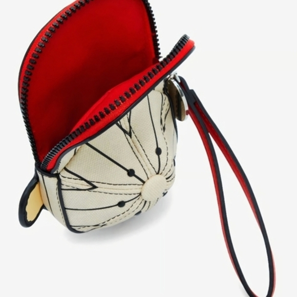 Peanuts Cream and Black Baseball Cap Wristlet - Picture 4 of 6